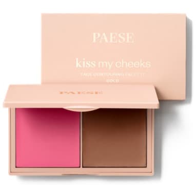Kiss My Cheeks Paleta do Konturowania Twarzy Cold