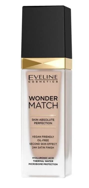 Eveline Wonder Match Luksusowy Podkład Dopasowujący się 12 Light Natural