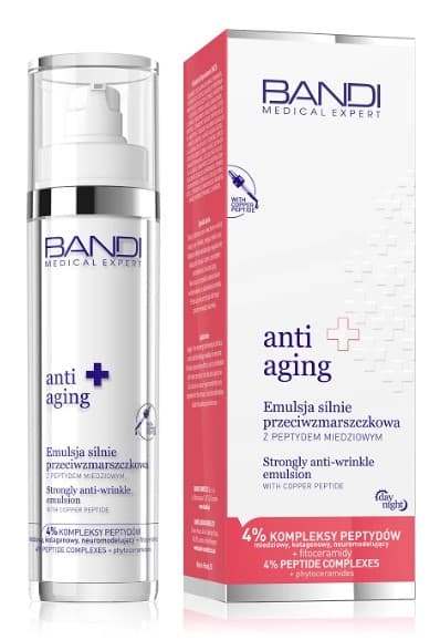 Anti-Aging Emulsja Silnie Przeciwzmarszczkowa z Peptydem Miedziowym