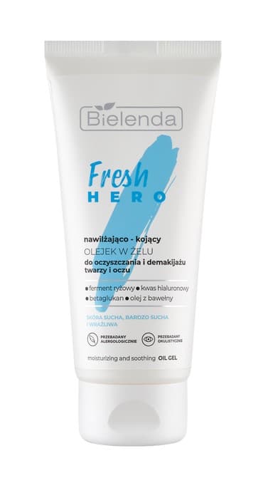Fresh Hero Nawilżająco-Kojący Olejek w Żelu do Demakijażu