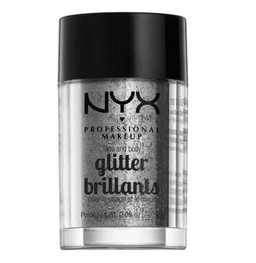 Glitter Brillants Brokat do Twarzy i Ciała 10 Silver