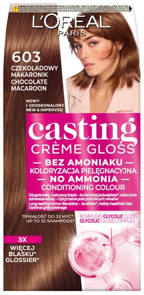 Casting Creme Gloss Farba 603 Czekoladowy Nugat
