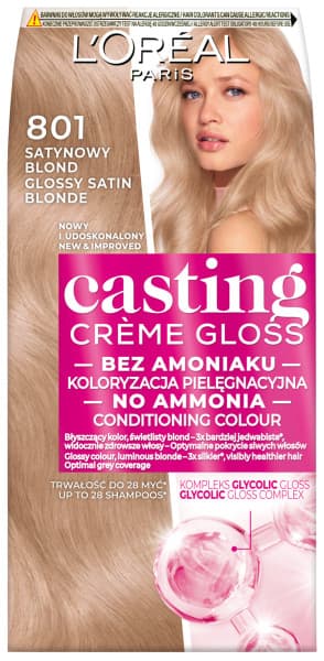 Casting Creme Gloss Farba 801 Satynowy Blond