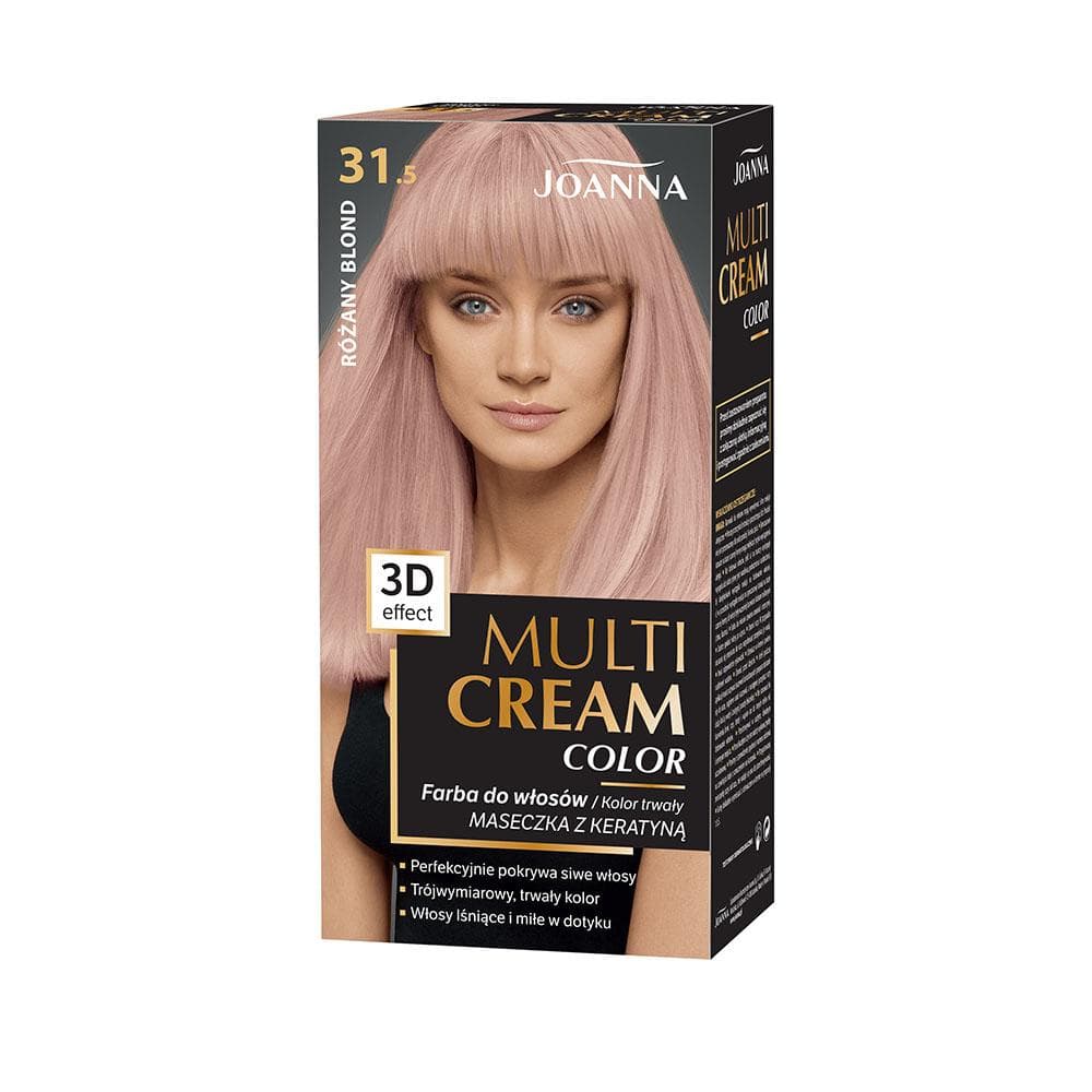 Multi Cream Color Farba do Włosów 31,5 Różany Blond