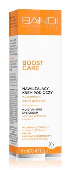 Boost Care Nawilżający Krem pod Oczy z Witaminą C Nowej Generacji