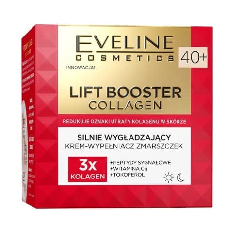 Eveline Collagen Lift Booster Silnie Wygładzający Krem-Wypełniacz Zmarszczek 40+