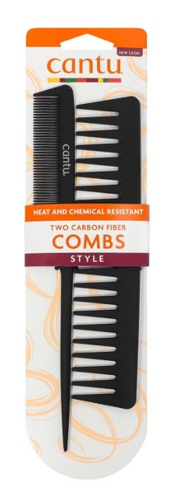 Two Carbon Fiber Combs Style Zestaw Grzebieni do Włosów