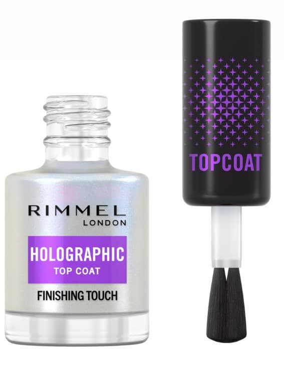 Holographic Top Coat Holograficzny Top do Paznokci
