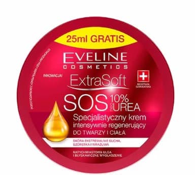Eveline SOS Extra Soft Specjalistyczny Krem Intensywnie Regenerujący do Twarzy i Ciała