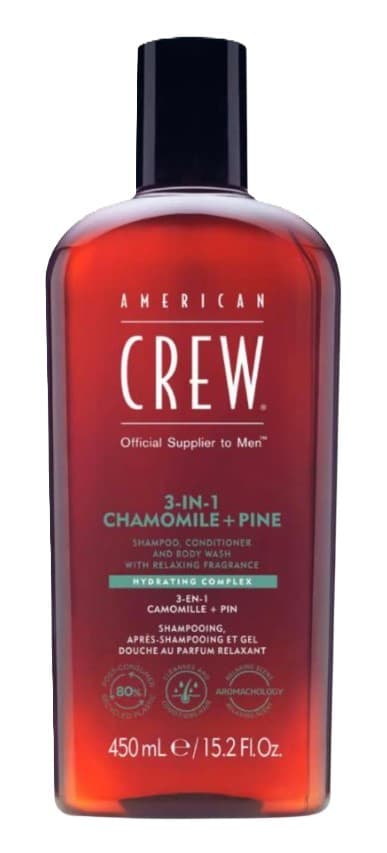 Chamomile Pine 3w1 Szampon Odżywka i Żel pod Prysznic w Jednym