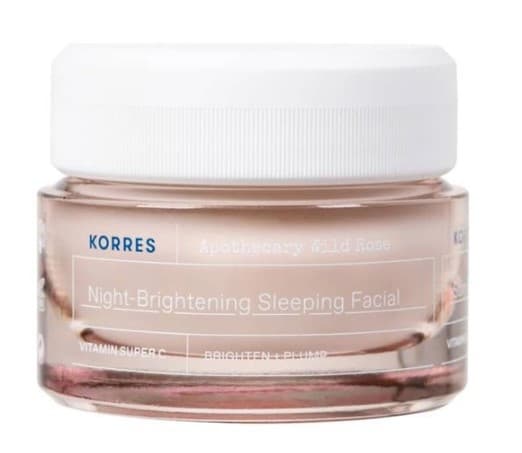 Apothecary Wild Rose Night cream for radiant complexion Krem na noc