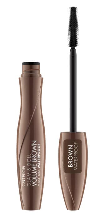 Glam & Doll Volume Lash Tusz do Rzęs Brown Wodoodporny