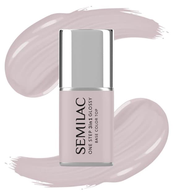 One Step 3w1 Lakier Hybrydowy S610 Bareley Pink