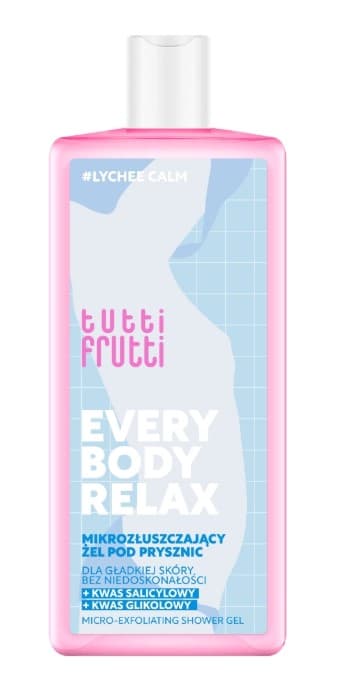 Tutti Frutti Everybody Relax Mikrozłuszczający Żel pod Prysznic