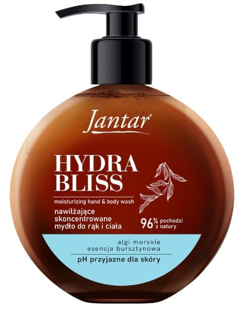 Jantar Hydra Bliss Nawilżające Skoncentrowane Mydło do Rąk i Ciała
