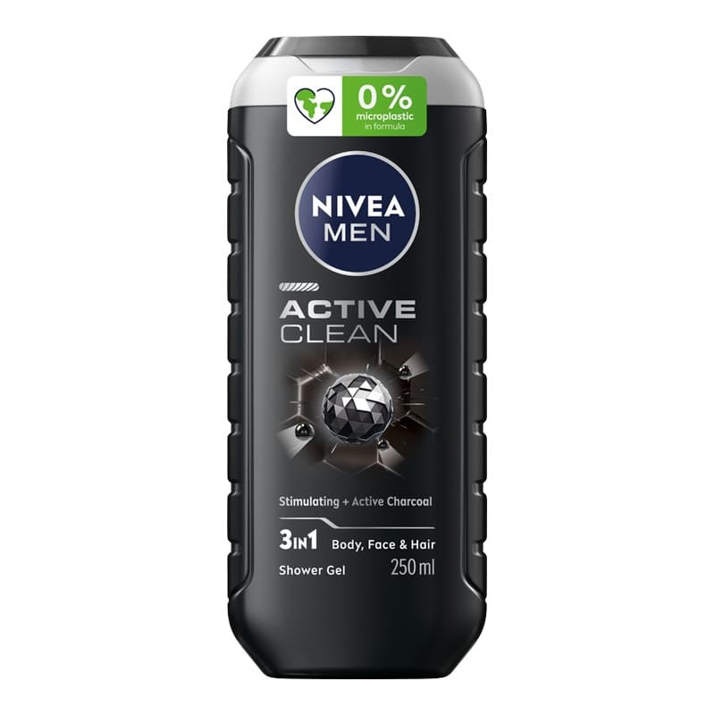 Men Active Clean Żel pod Prysznic 3w1