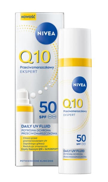 Q10 Przeciwzmarszczkowy Ekspert daily UV fluid SPF50