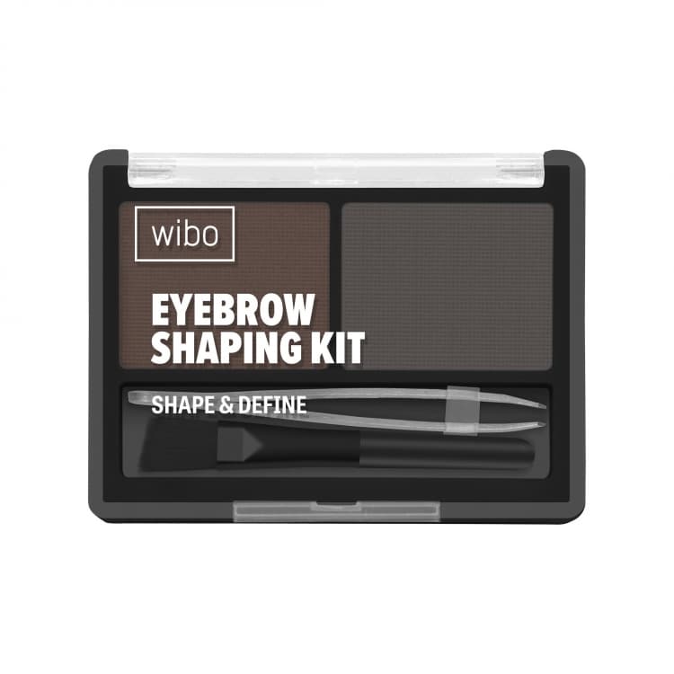 Eyebrow Shapink Kit Zestaw do Makijażu Brwi 5 Black Brown