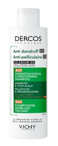Dercos Anti Dandruff DS 2w1 Szampon Przeciwłupieżowy z Odżywką