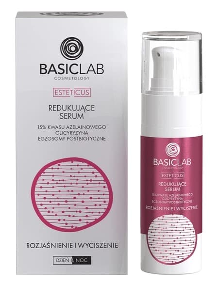 Esteticus Redukujące serum 15% kwasu azelainowego, BHA, Glicyryzyna