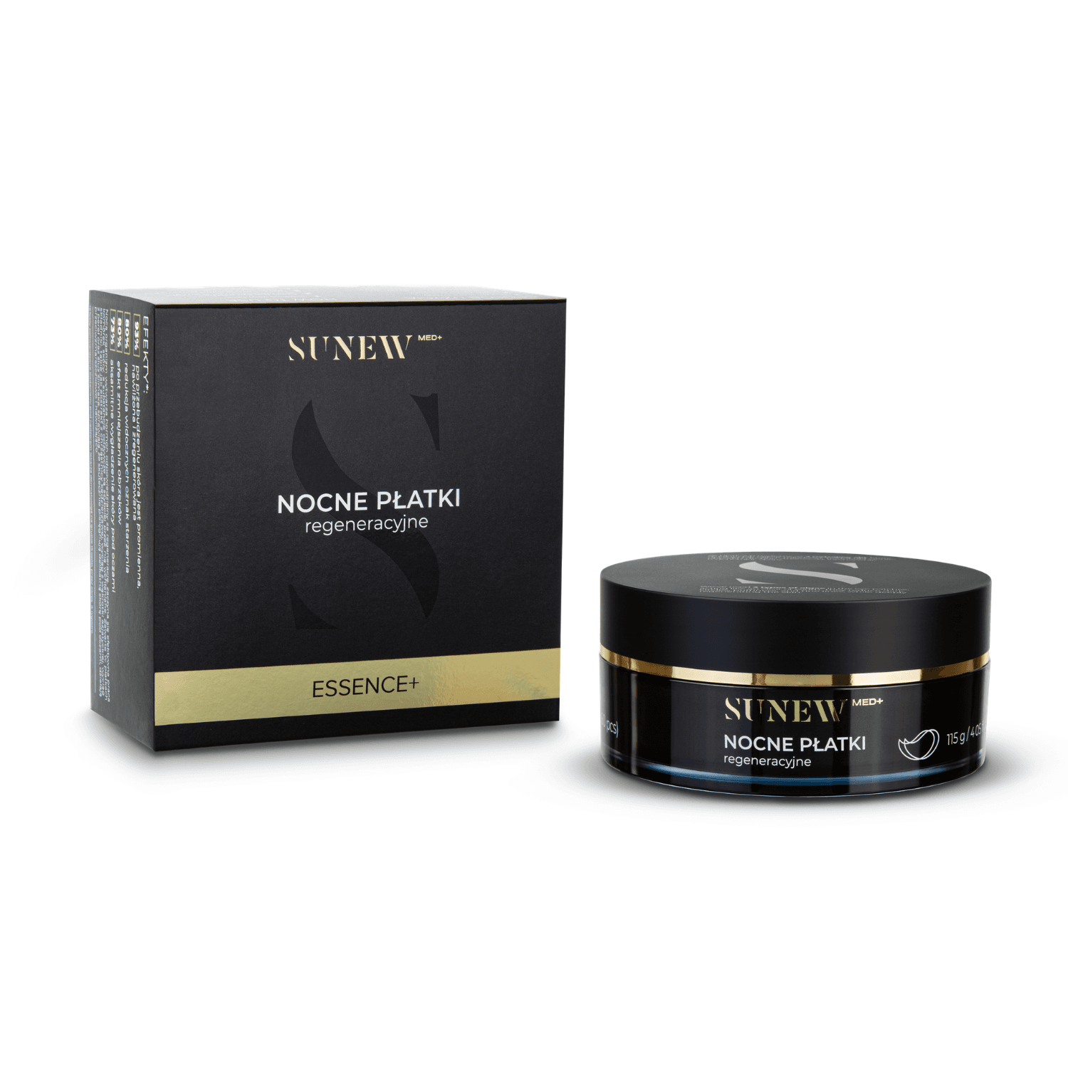 SunewMed+ ESSENCE+ Nocne Regenerujące Płatki pod Oczy