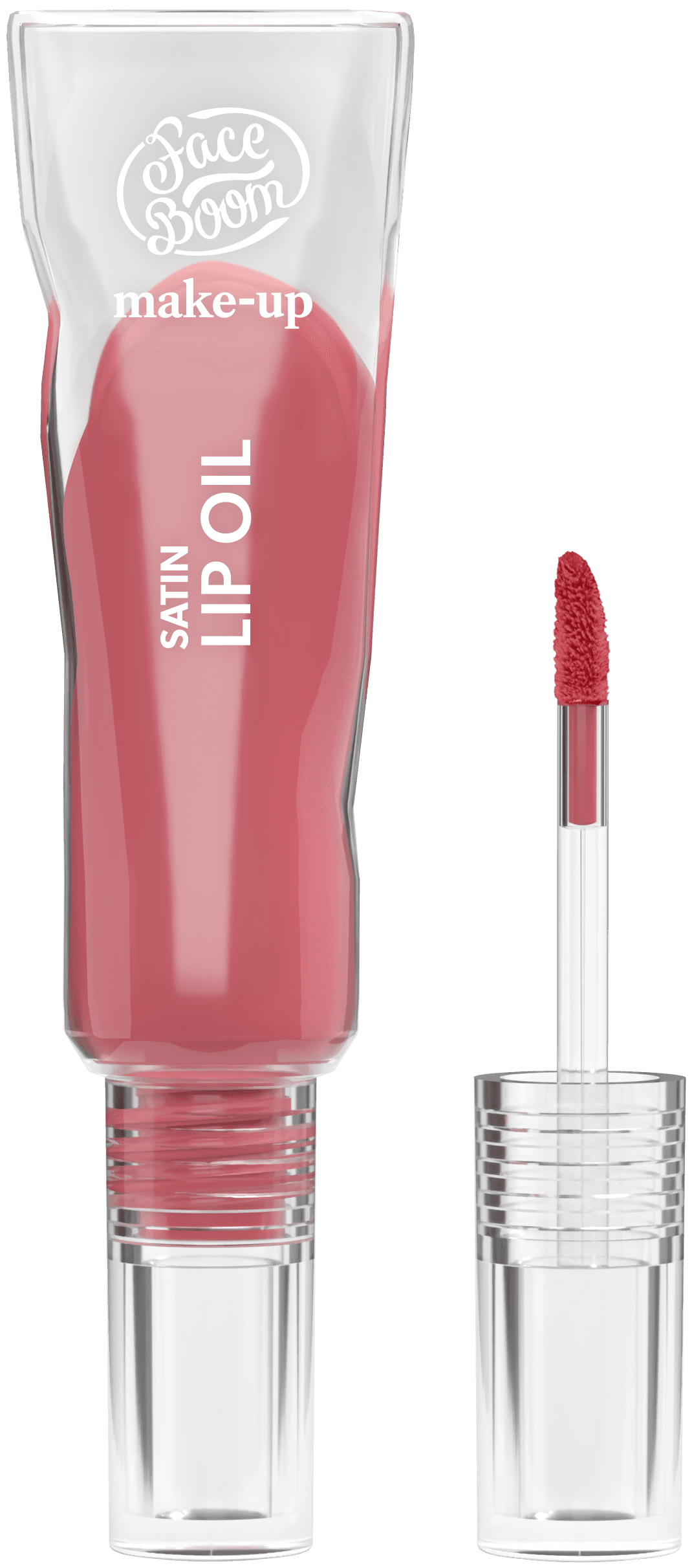 Satin Lip Oil Nawilżający Satynowy Olejek do Ust 03 Funky Pink
