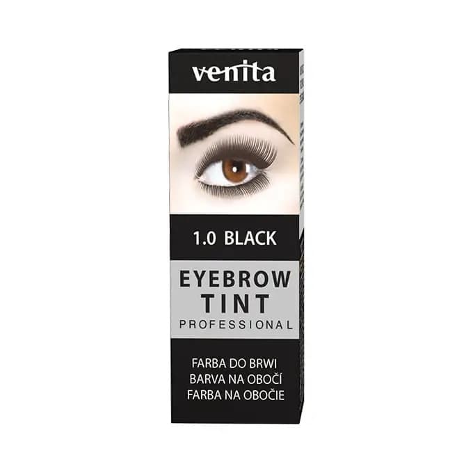 Eyebrow Tint Henna w Proszku do Brwi i Rzęs 1.0 Black