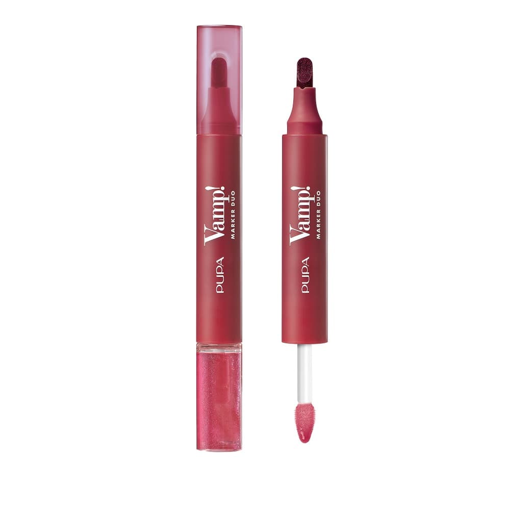 Vamp! Marker Duo Marker do Ust i Olejkowy Błyszczyk 2w1 005 Cherry Granita