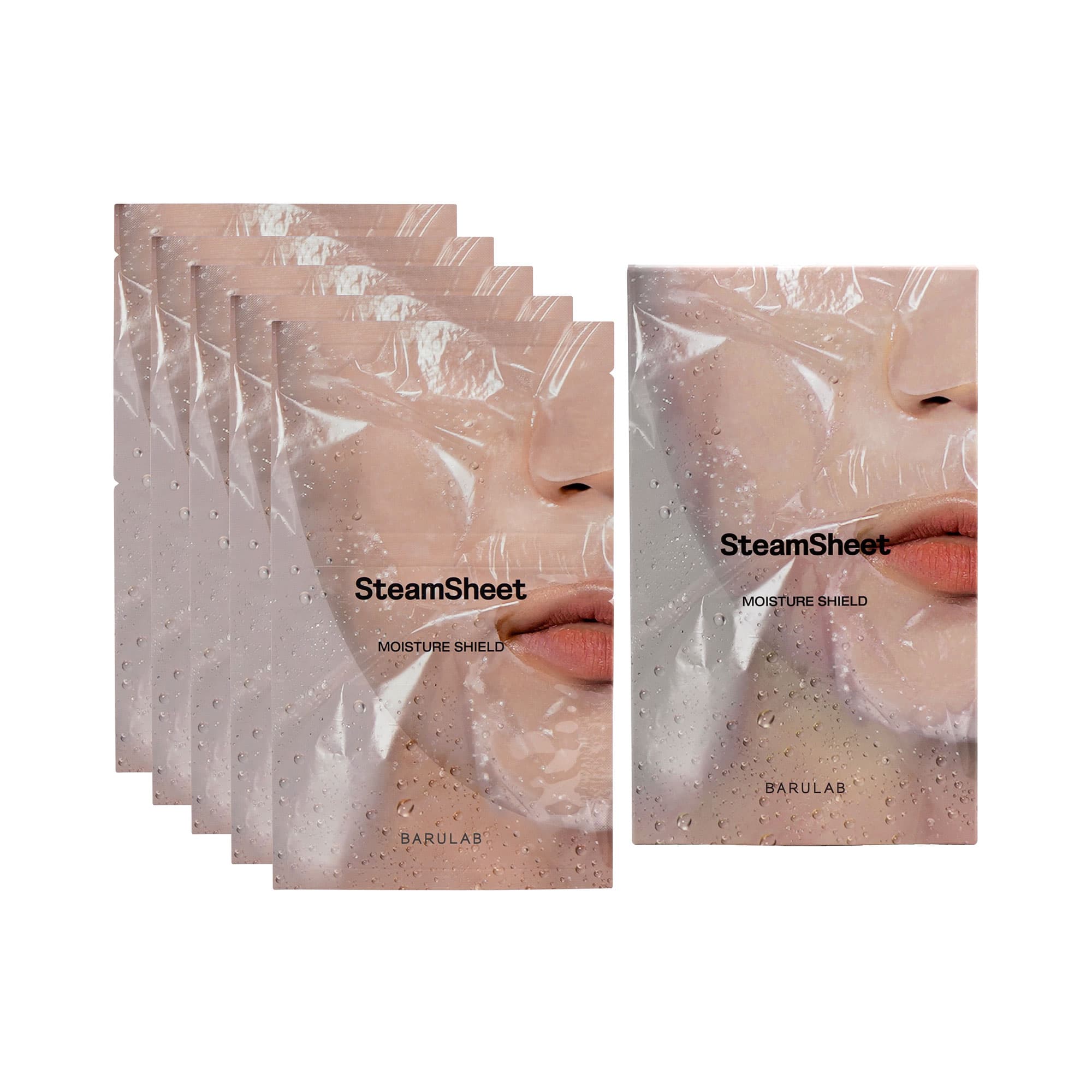SteamSheet Moisture Shield Zestaw Nawilżających Maseczek w Płachcie
