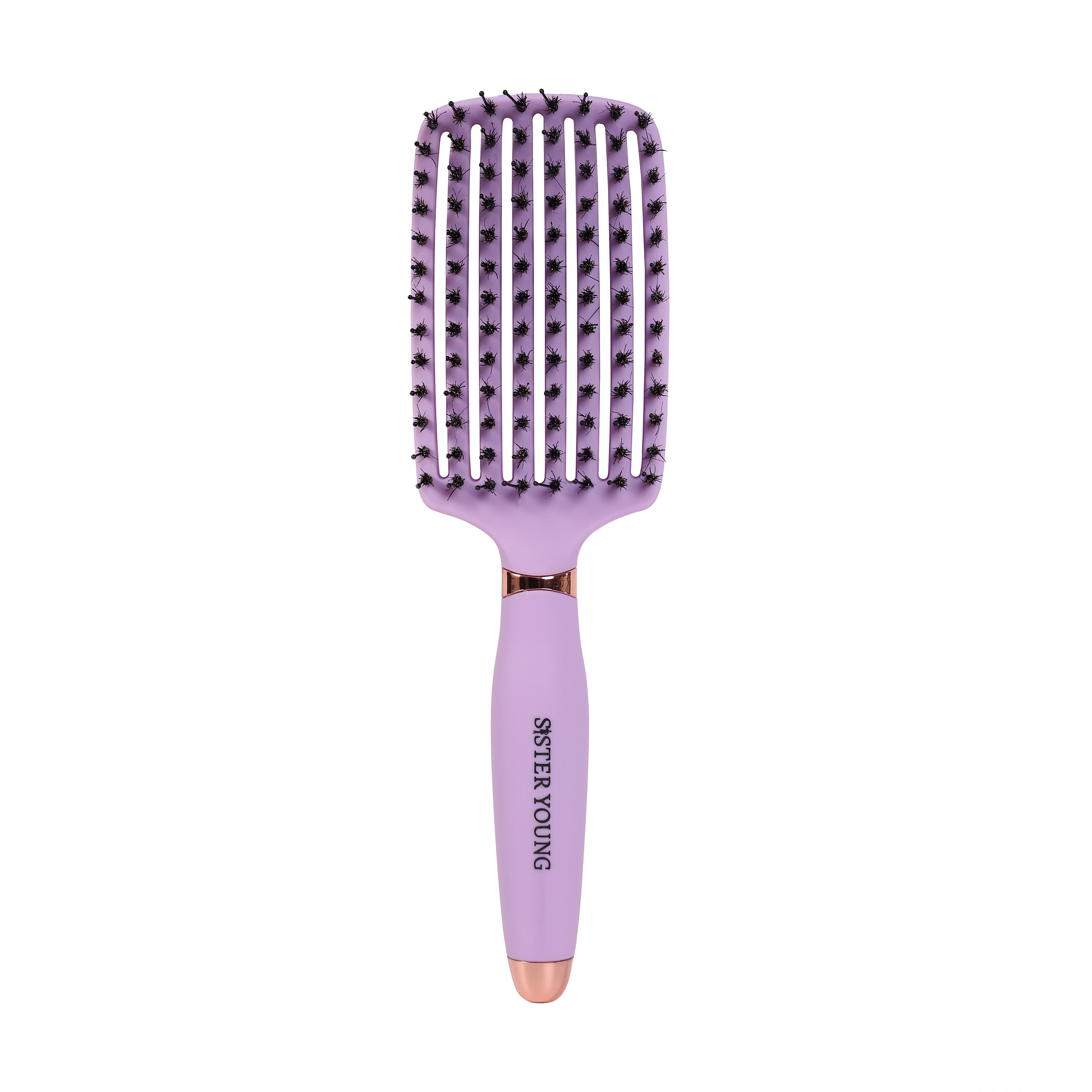 Szczotka do Włosów z Włosiem Dzika Ovia Lilac