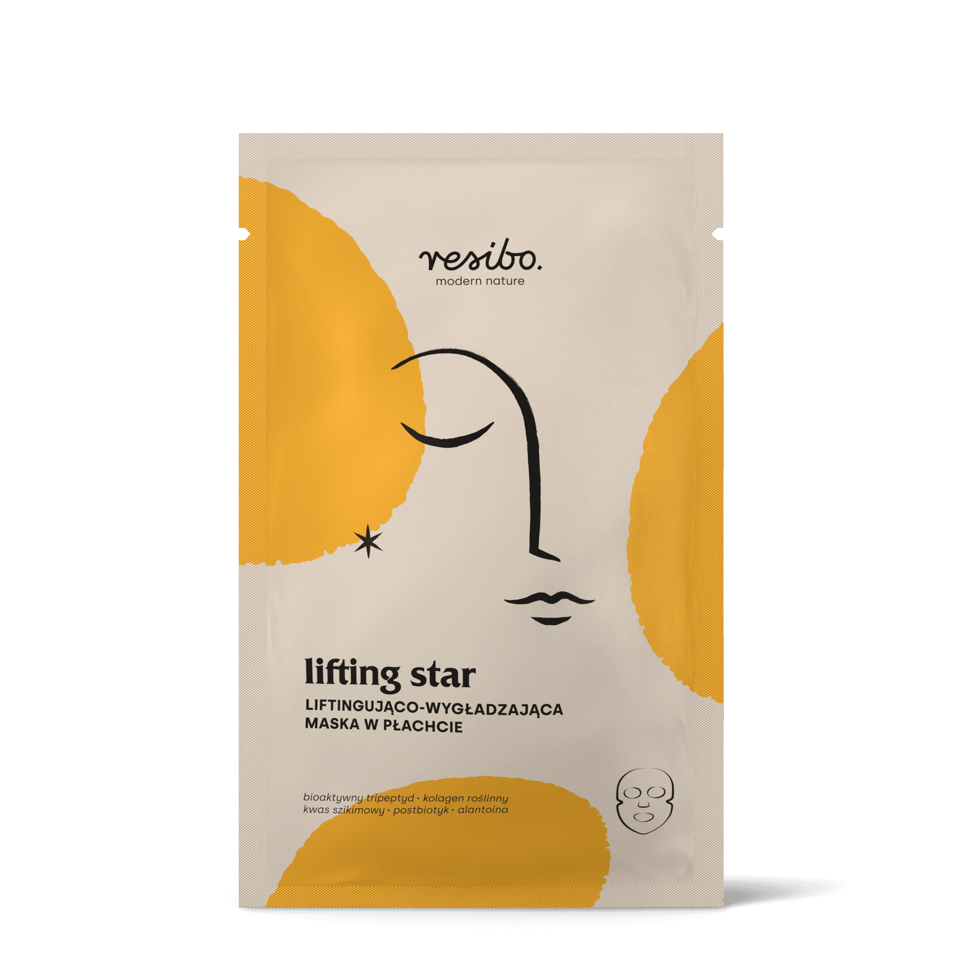 Lifting Star Liftingująco-Wygładzająca Maska w Płachcie
