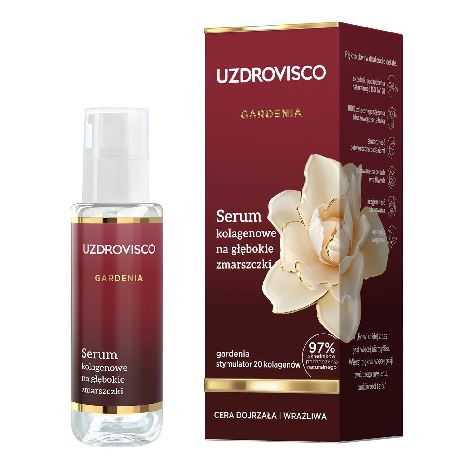 Gardenia Serum Kolagenowe na Głębokie Zmarszczki