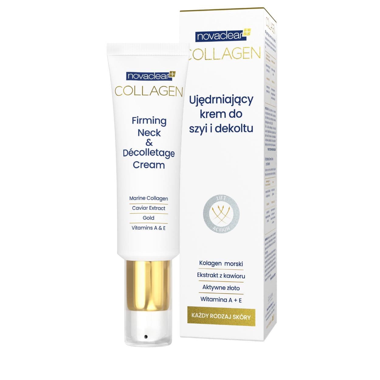 Collagen Ujędrniający Krem do szyi i dekoltu
