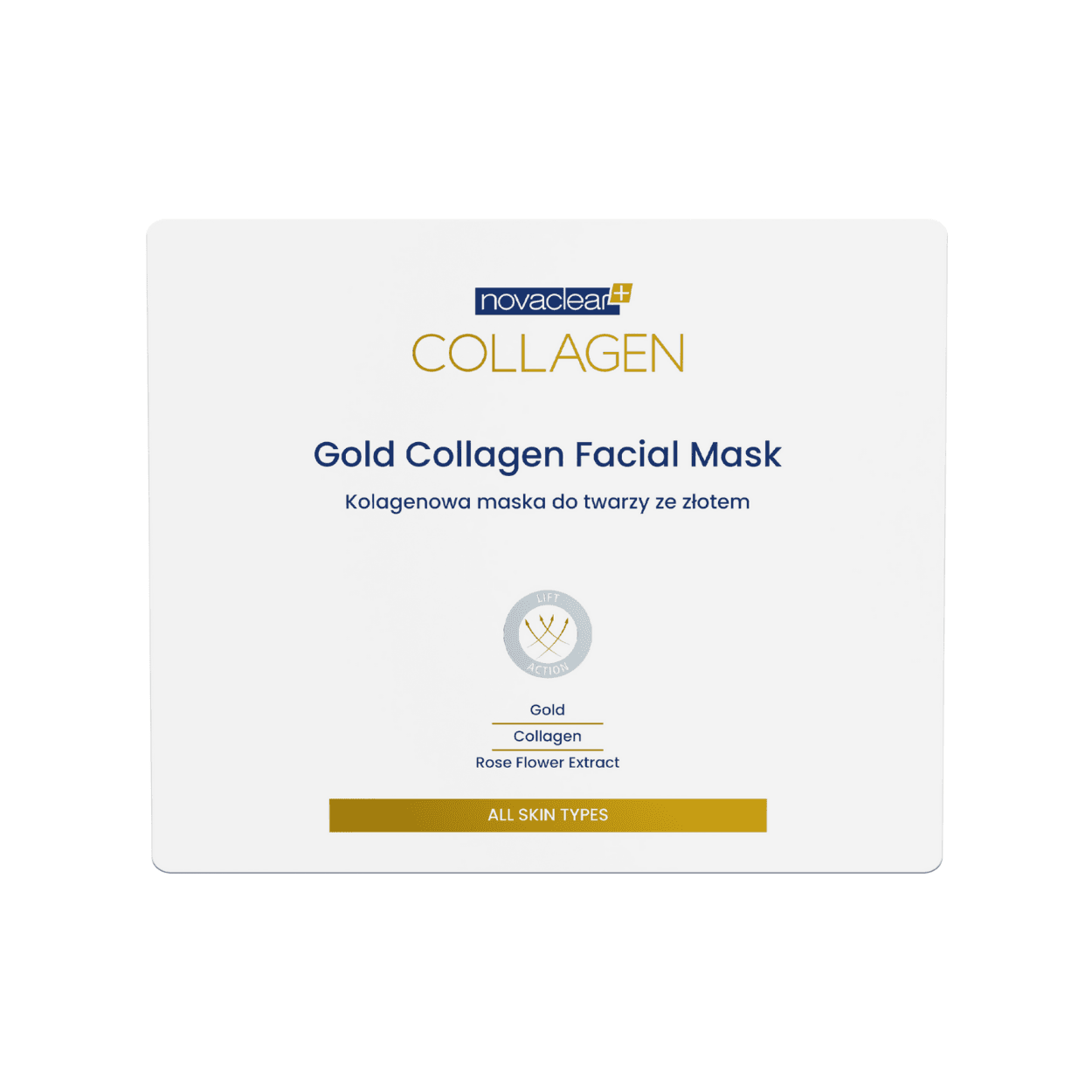 Collagen Kolagenowa Maska do Twarzy ze Złotem