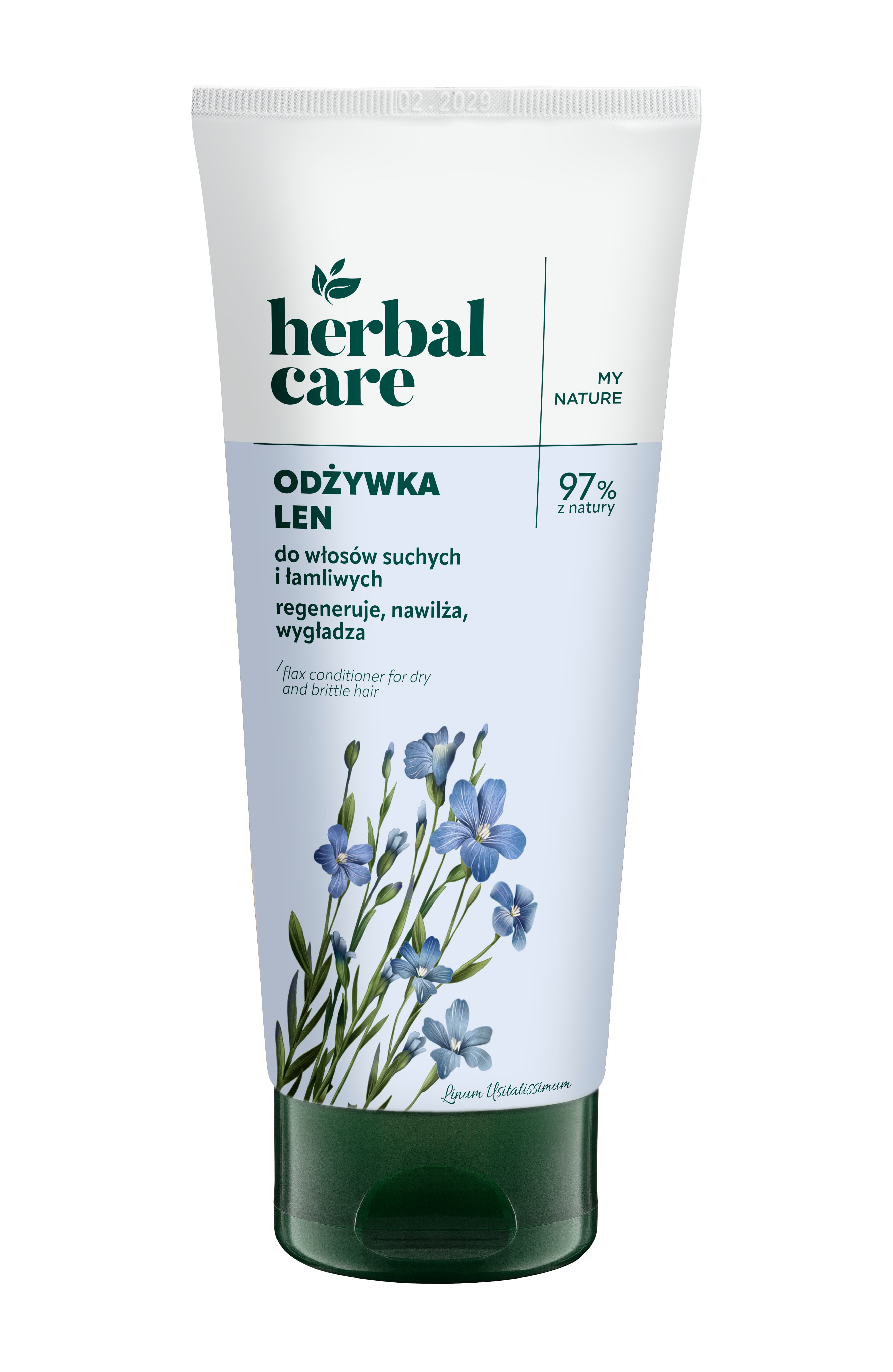Herbal Care My Nature Odżywka do włosów suchych i łamliwych len