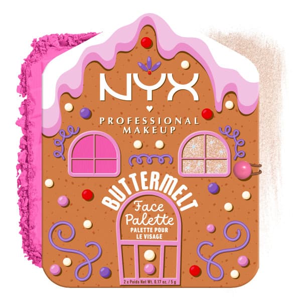 Buttermelt Face Palette 01 Róż + Rozświetlacz