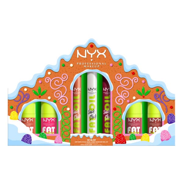 Holiday Fat Gingerbread House Kit Zestaw do Makijażu Ust