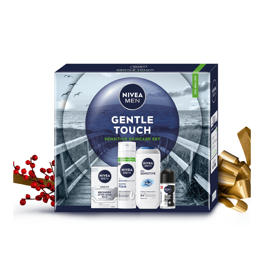 Men Zestaw Prezentowy Gentle Touch Sensitive Skincare Set