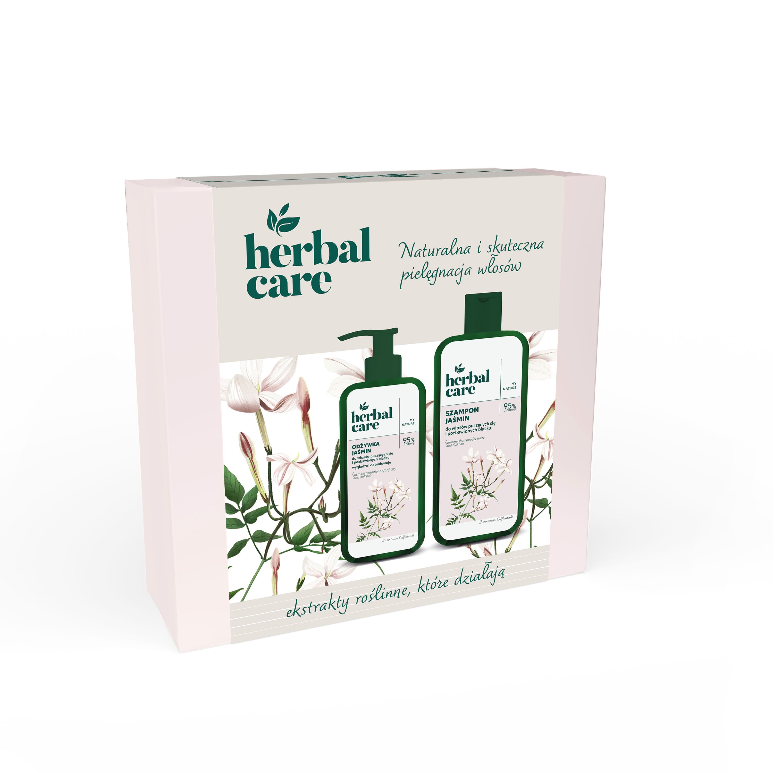 Herbal Care Zestaw Kosmetyków do Pielęgnacji Włosów Jaśmin