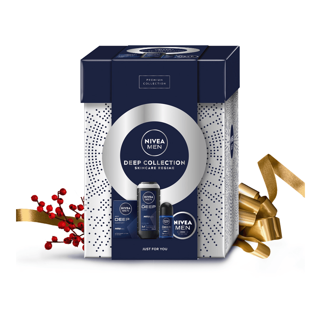 Men Zestaw Prezentowy Deep Collection Skincare Regime