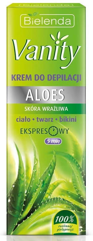 Vanity Aloe Krem do Depilacji Skóra Wrażliwa