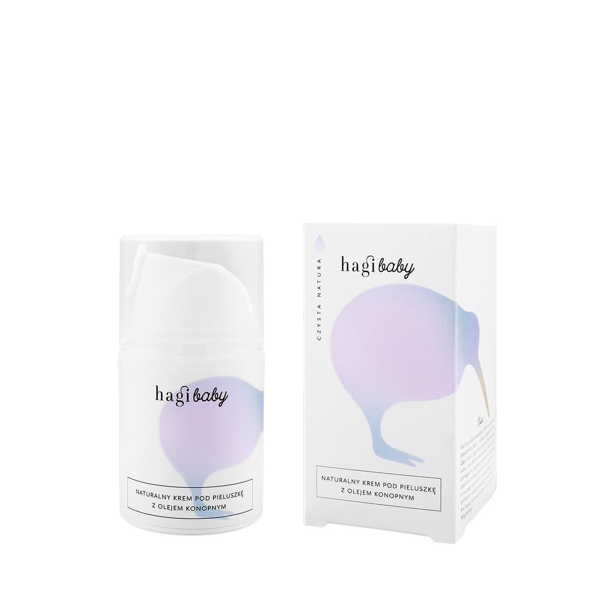 Baby Naturalny Krem Pod Pieluszkę z Olejem Konopnym