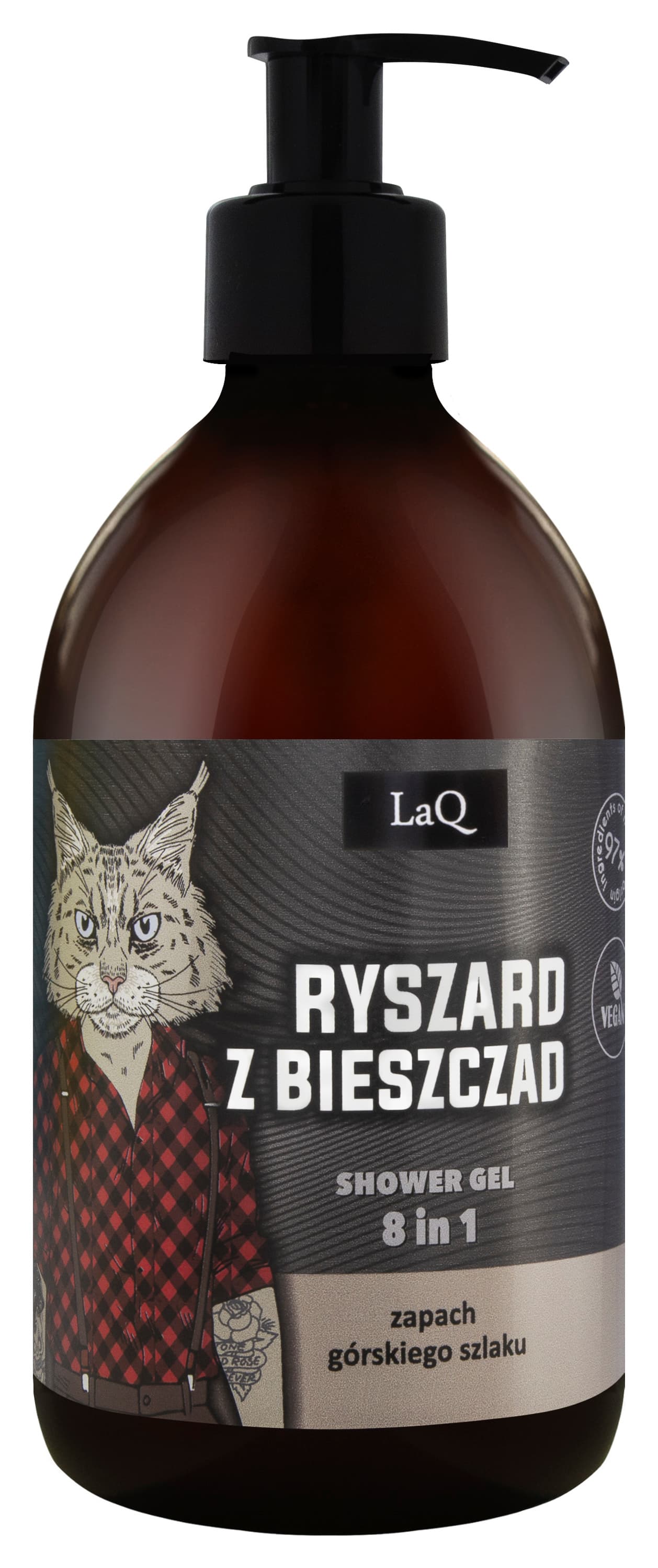 Żel pod Prysznic dla Mężczyzn Ryszard z Bieszczad