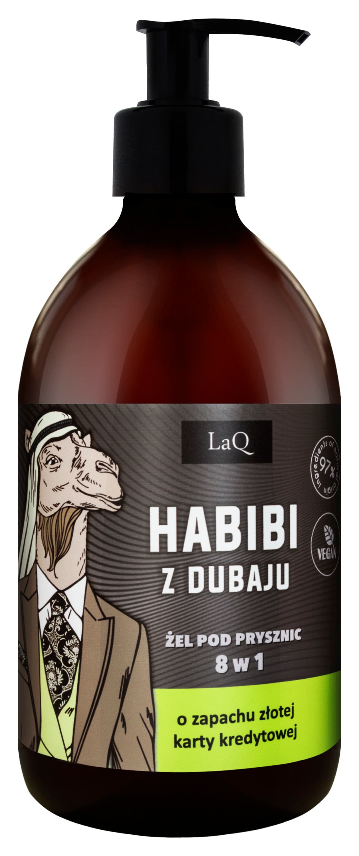 Żel pod Prysznic dla Mężczyzn Habibi z Dubaju