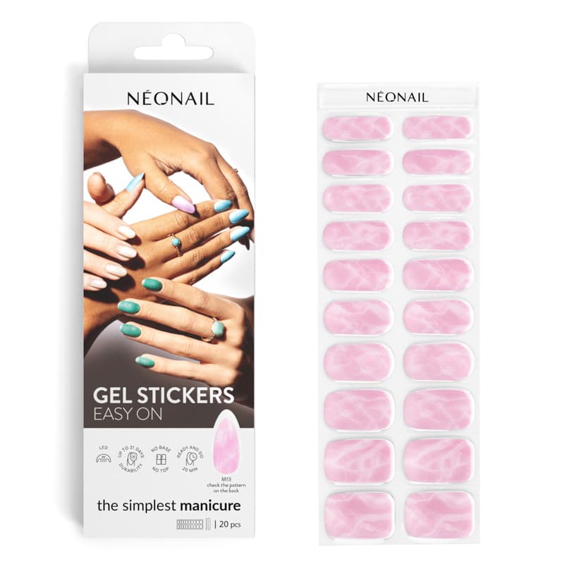 Gel Stickers Lakier Hybrydowy w Naklejce M13