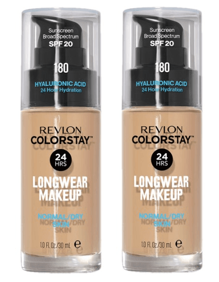ColorStay Podkład Cera Sucha i Normalna 180 Sand Beige z pompką x