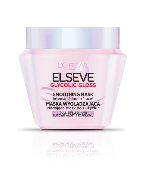 Elseve Glycolic Gloss Wygładzająca Maska do Włosów