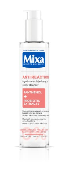 Anti Reaction Łagodna Emulsja do Mycia Twarzy dla Skóry Reaktywnej