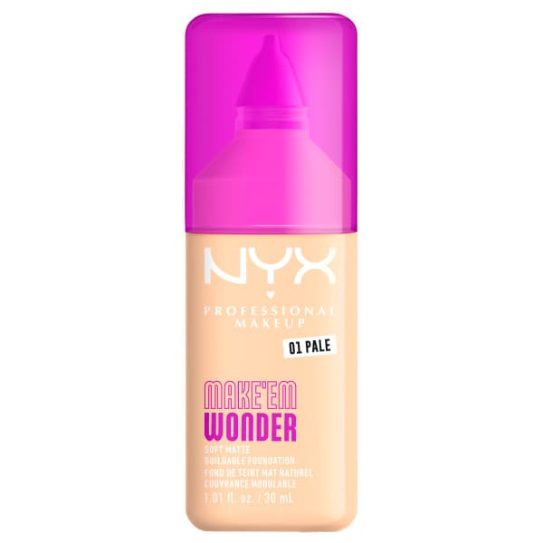 Make 'EM Wonder Kryjący Podkład do Twarzy 01 Pale
