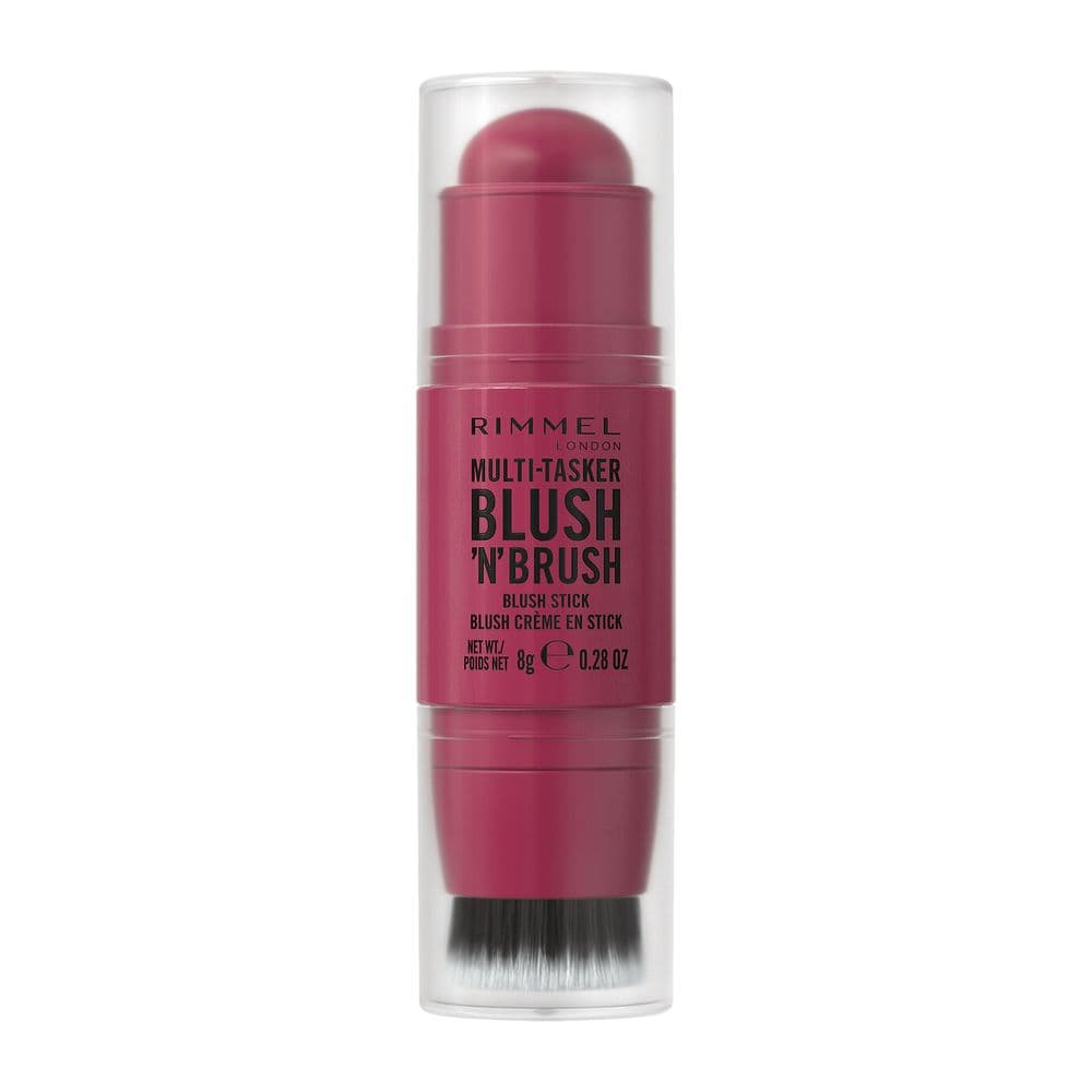 Multi Tasker Blush'n'Brush Róż w Sztyfcie z Pędzelkiem 200 Fushia Glam